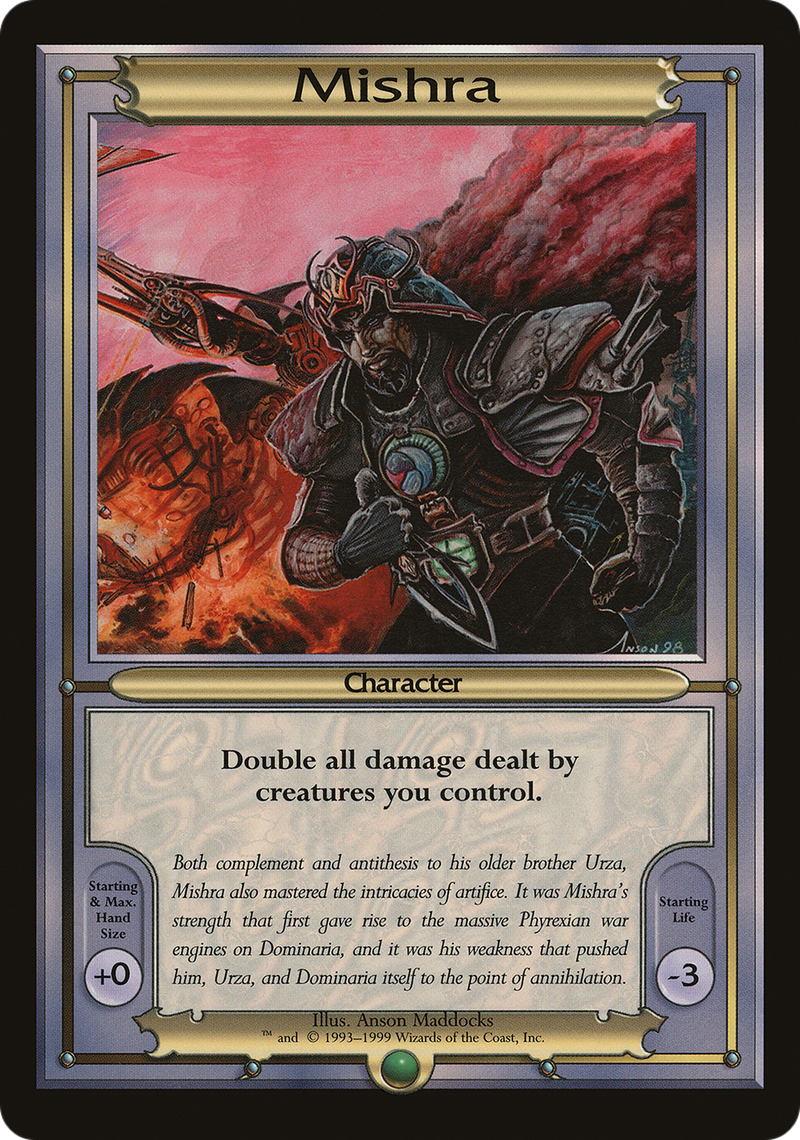 Mishra (VNG-403) [Oversized] Vanguard Series MTG Single Wizards of the Coast
