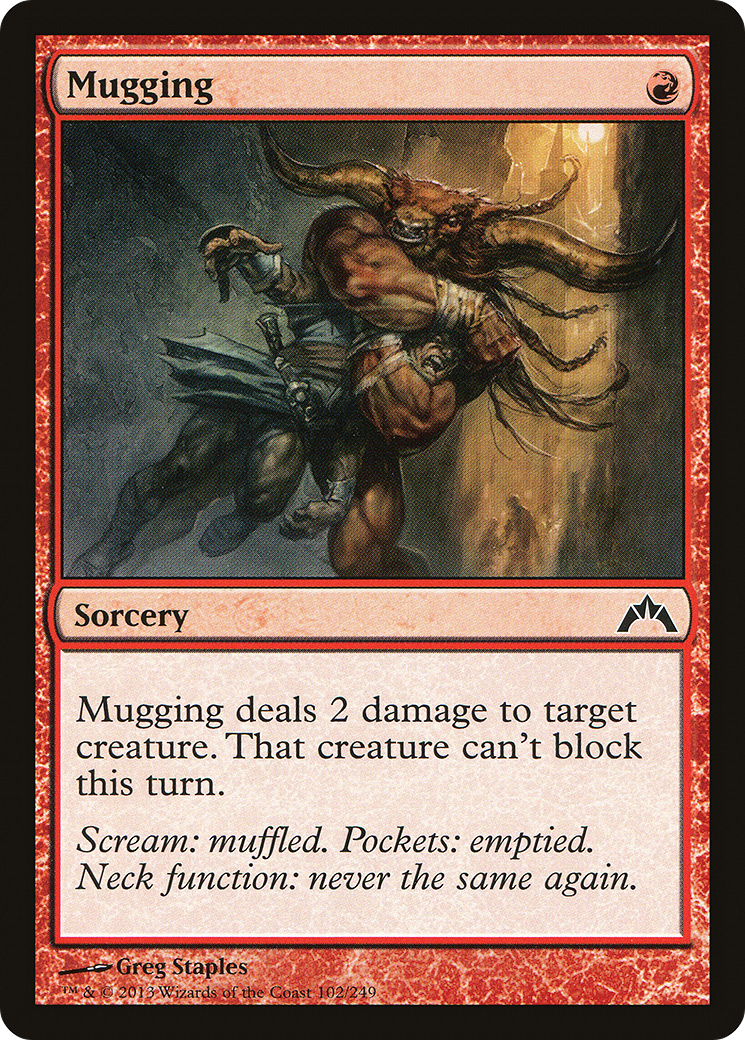 Mugging (GTC-102) [Gatecrash] MTG Single Wizards of the Coast
