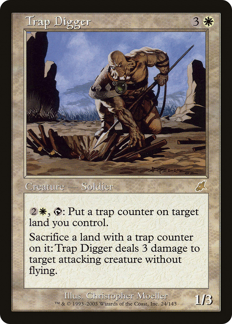 Trap Digger (SCG-024) [Scourge] Foil MTG Single Wizards of the Coast