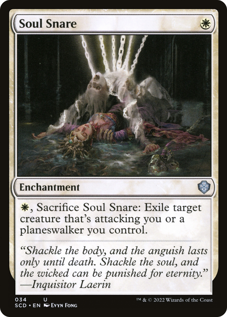 Soul Snare (SCD-034) [Starter Commander Decks] MTG Single Wizards of the Coast