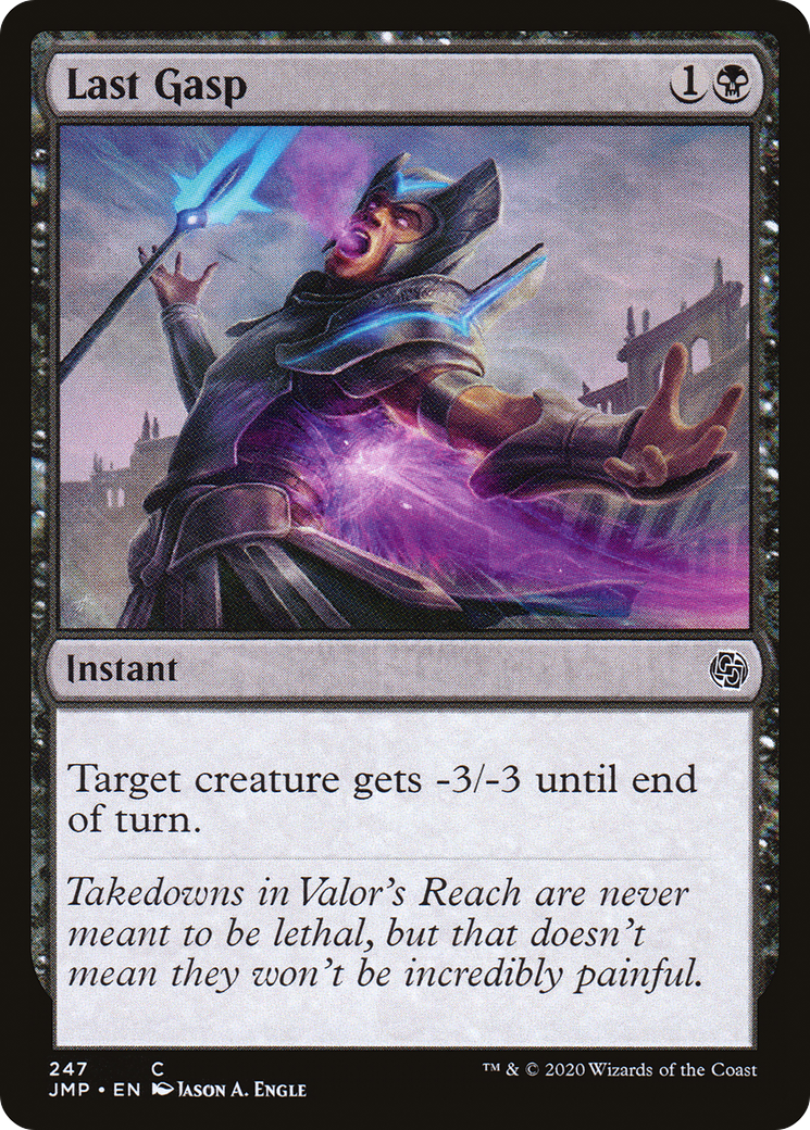 Last Gasp (JMP-247) [Jumpstart] MTG Single Wizards of the Coast