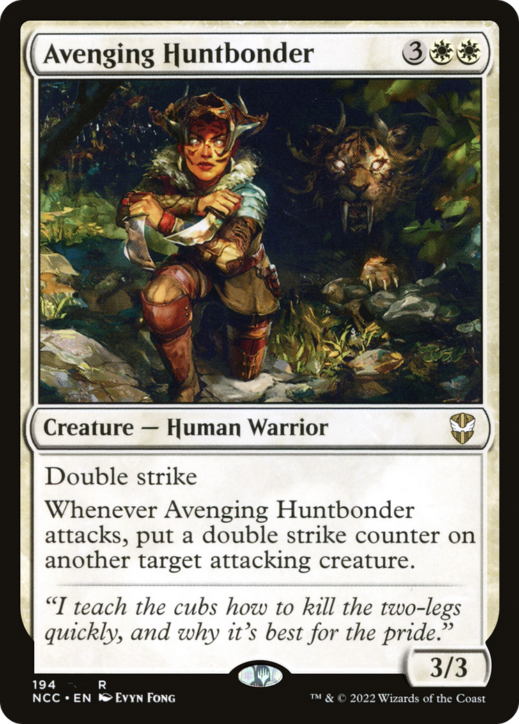 Avenging Huntbonder (NCC-194) [New Capenna Commander] MTG Single Wizards of the Coast