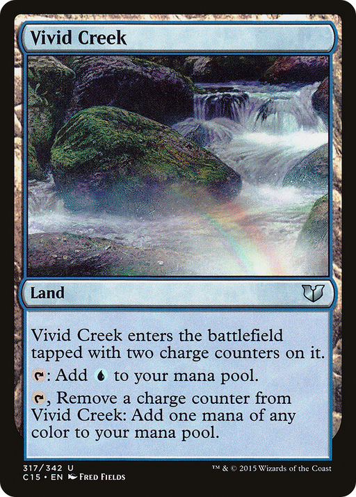 Vivid Creek (C15-317) [Commander 2015] MTG Single Wizards of the Coast