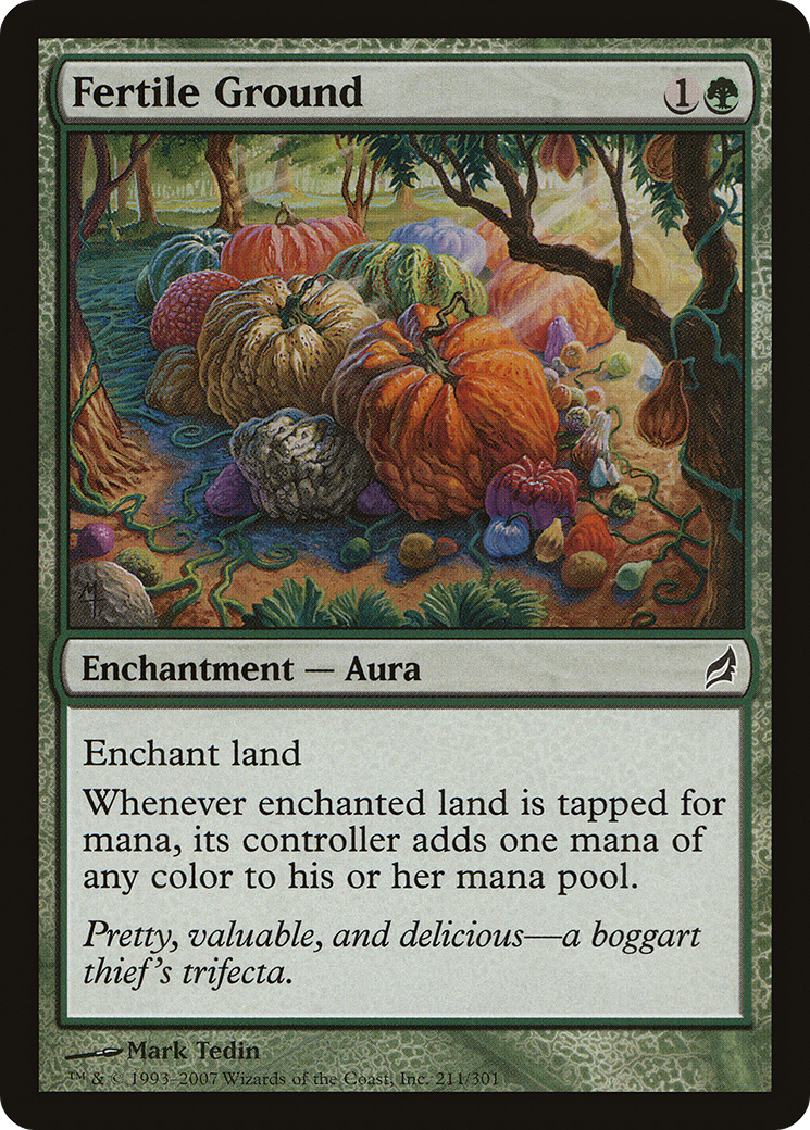 Fertile Ground (LRW-211) [Lorwyn] MTG Single Wizards of the Coast