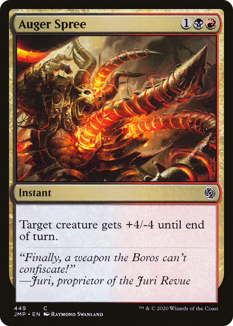 Auger Spree (JMP-449) [Jumpstart] MTG Single Wizards of the Coast