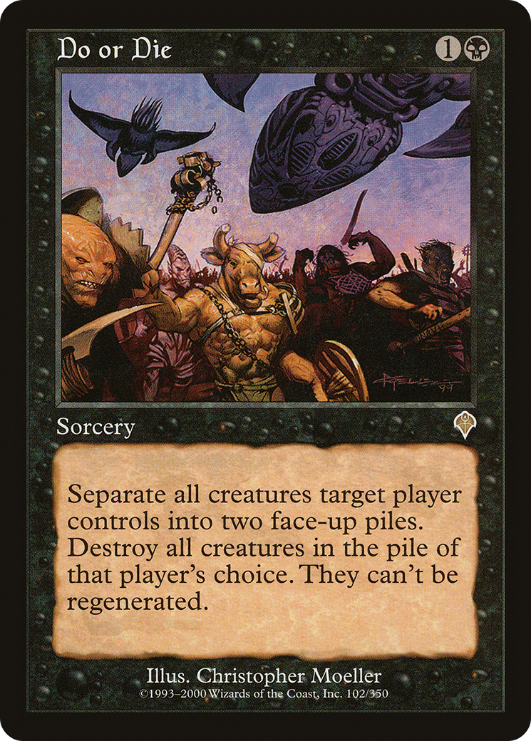 Do or Die (INV-102) [Invasion] Foil MTG Single Wizards of the Coast