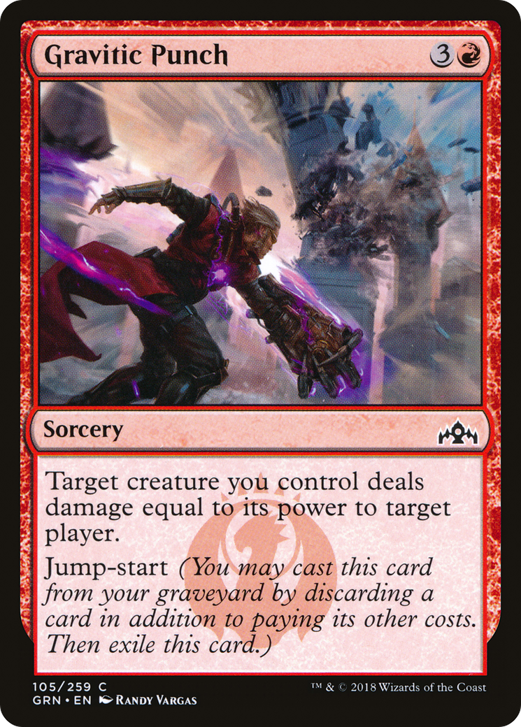 Gravitic Punch (GRN-105) [Guilds of Ravnica] Foil MTG Single Wizards of the Coast