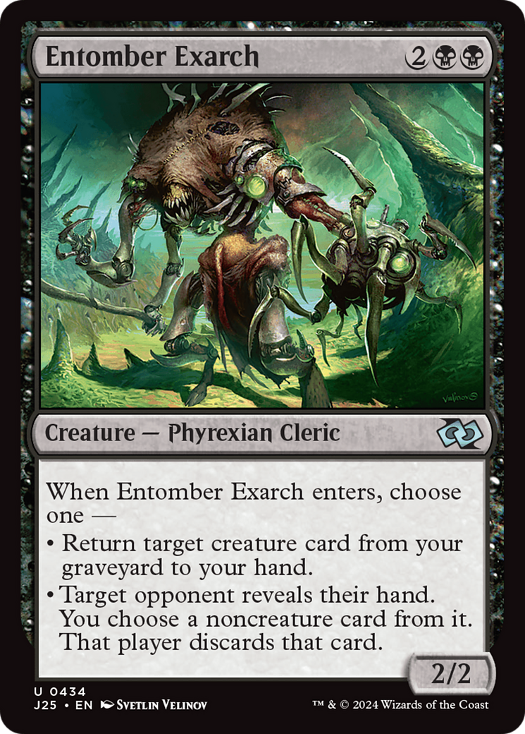 Entomber Exarch (J25-434) [Foundations Jumpstart] MTG Single Wizards of the Coast