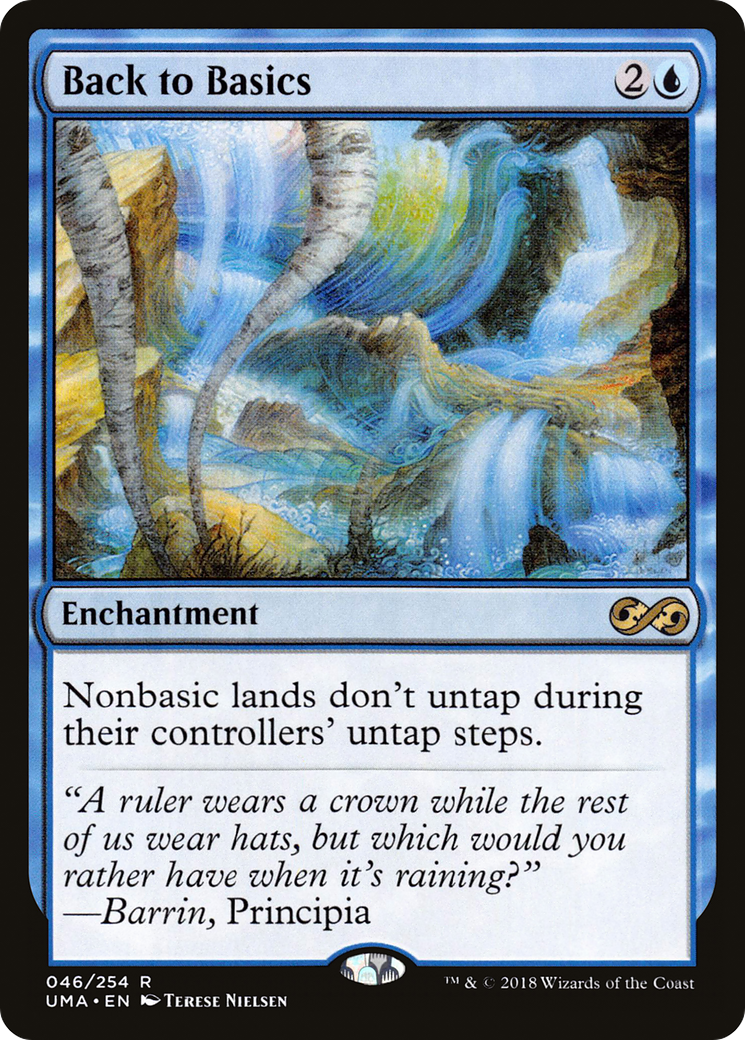 Back to Basics (UMA-046) [Ultimate Masters] MTG Single Wizards of the Coast