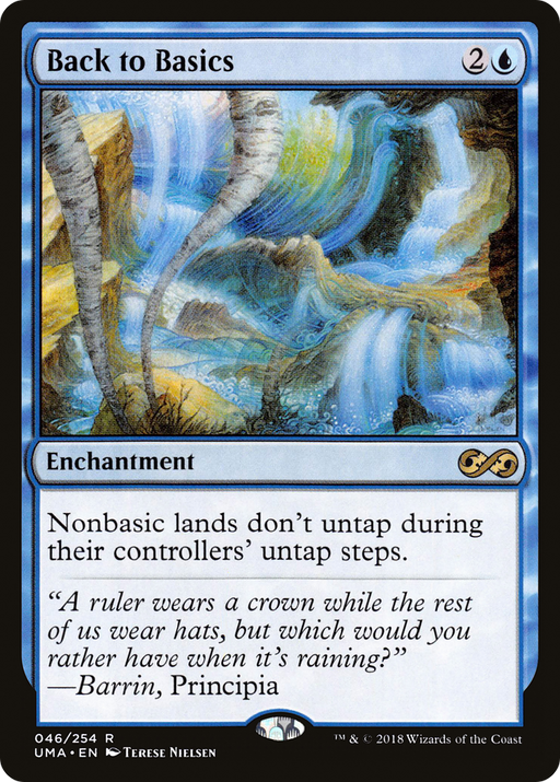 Back to Basics (UMA-046) [Ultimate Masters] Foil MTG Single Wizards of the Coast