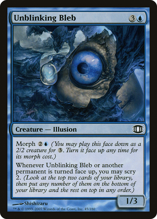 Unblinking Bleb (FUT-045) [Future Sight] MTG Single Wizards of the Coast