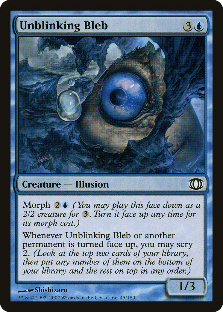 Unblinking Bleb (FUT-045) [Future Sight] Foil MTG Single Wizards of the Coast