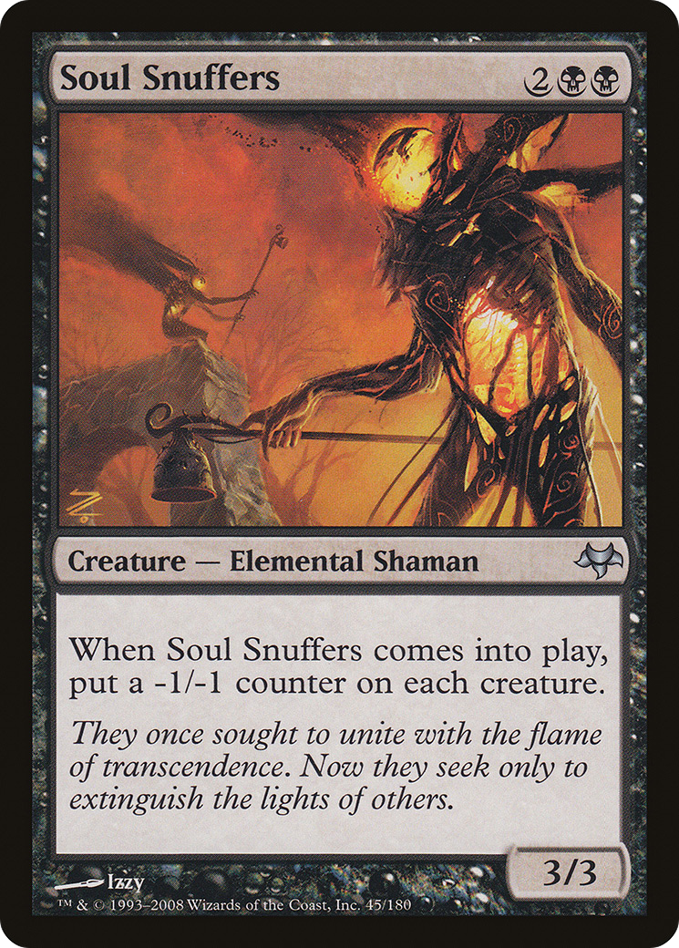 Soul Snuffers (EVE-045) [Eventide] MTG Single Wizards of the Coast