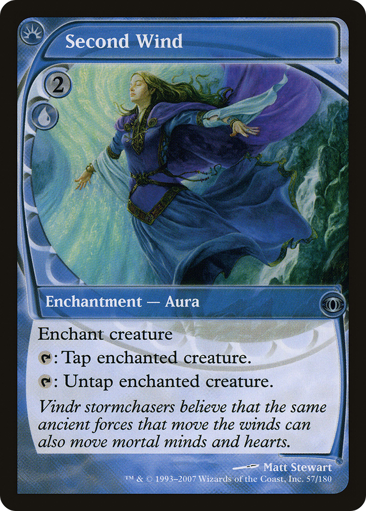 Second Wind (FUT-057) [Future Sight] Foil MTG Single Wizards of the Coast