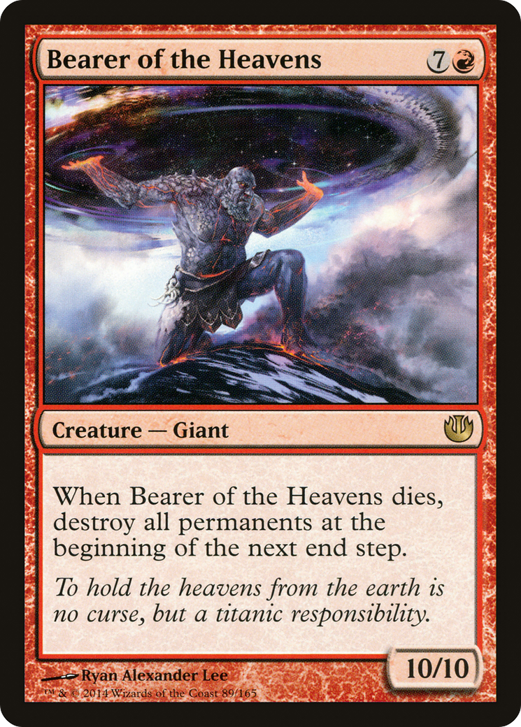 Bearer of the Heavens [Journey into Nyx] MTG Single Magic: The Gathering