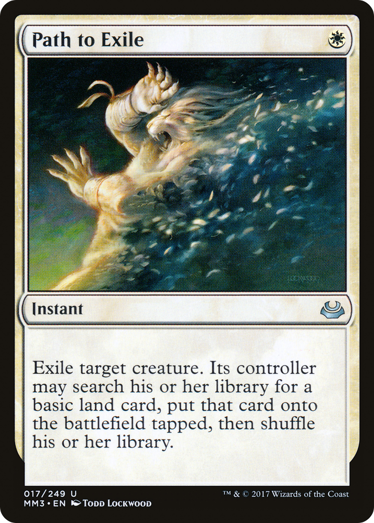 Path to Exile (MM3-017) [Modern Masters 2017] MTG Single Modern Masters 2017