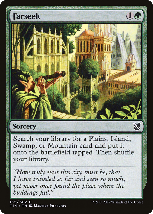 Farseek (C19-165) [Commander 2019] MTG Single Wizards of the Coast