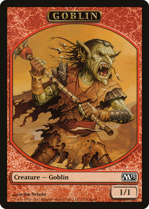 Goblin (LEP-001) [Tokens] League Tokens 2012 MTG Single Wizards of the Coast