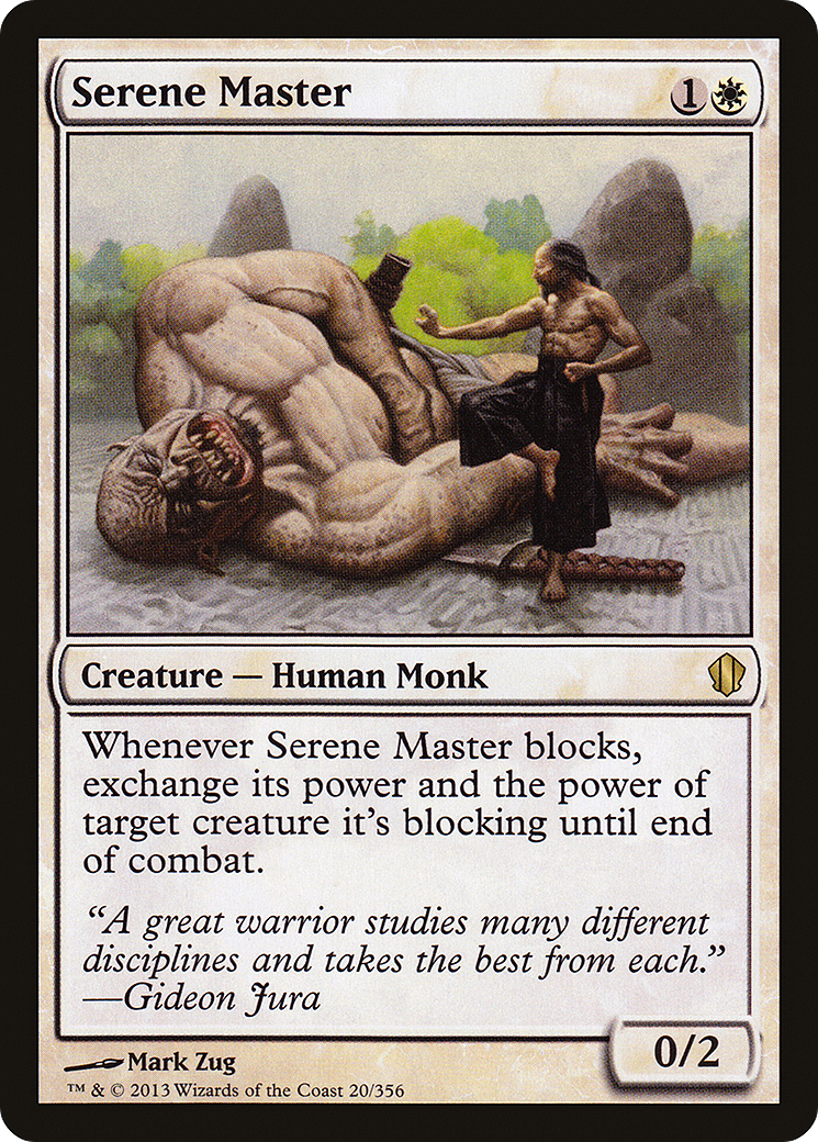 Serene Master (C13-020) [Commander 2013] MTG Single Wizards of the Coast