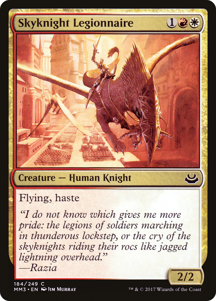 Skyknight Legionnaire (MM3-184) [Modern Masters 2017] Foil MTG Single Modern Masters 2017