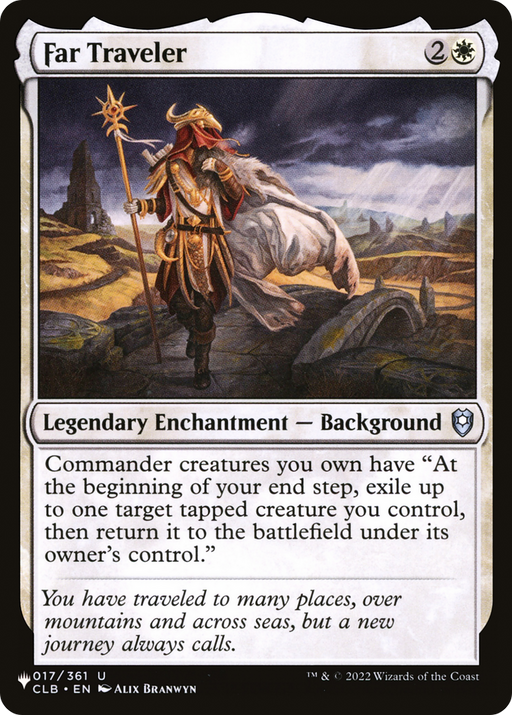 Far Traveler (LIST-CLB-17) [Mystery Booster] The List MTG Single Wizards of the Coast