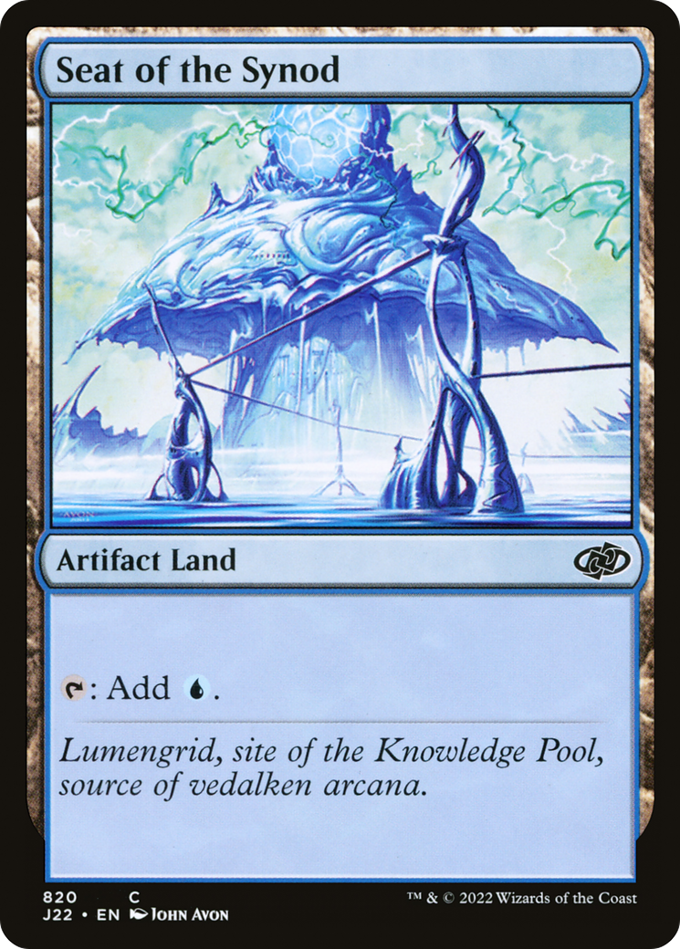 Seat of the Synod (J22-820) [Jumpstart 2022] MTG Single Wizards of the Coast