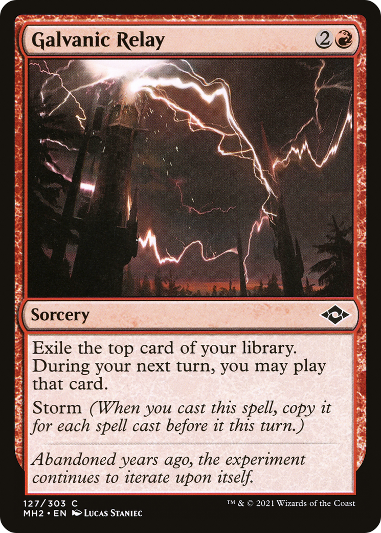 Galvanic Relay (MH2-127) [Modern Horizons 2] Foil MTG Single Wizards of the Coast