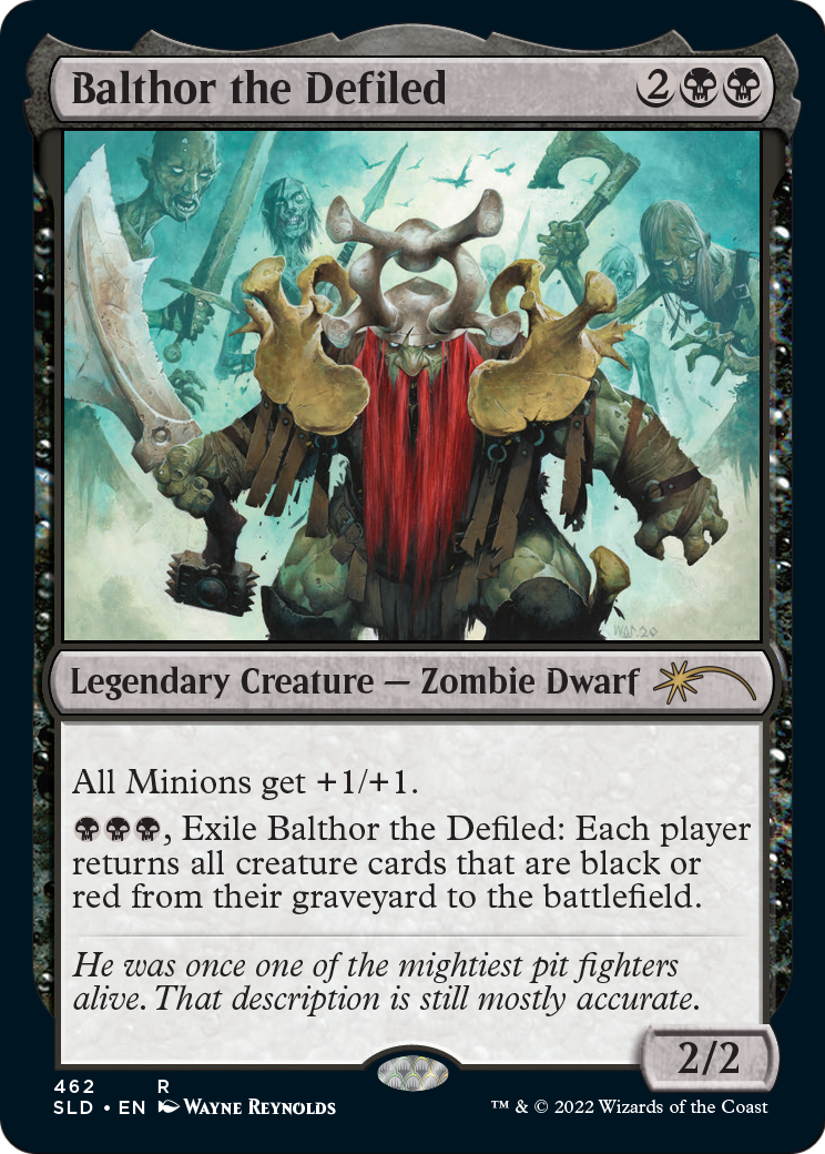 Balthor the Defiled (SLD-462) [Secret Lair] Drop MTG Single Wizards of the Coast