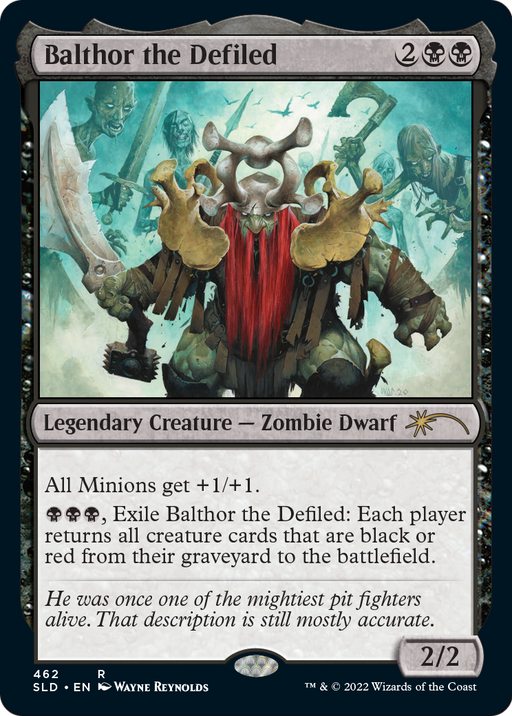 Balthor the Defiled (SLD-462) [Secret Lair] Drop MTG Single Wizards of the Coast