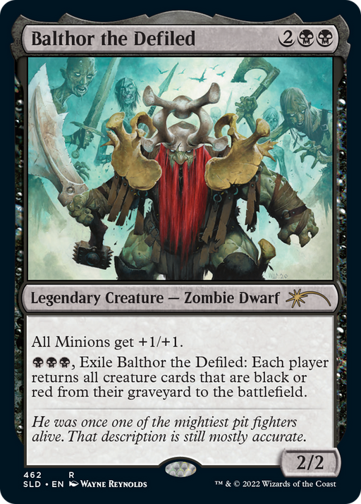 Balthor the Defiled (SLD-462) [Secret Lair] Drop Foil MTG Single Wizards of the Coast