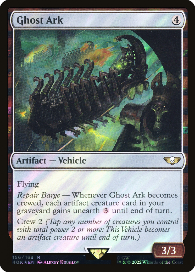 Ghost Ark (40K-156★) [Warhammer 40,000 Commander] Foil MTG Single Wizards of the Coast