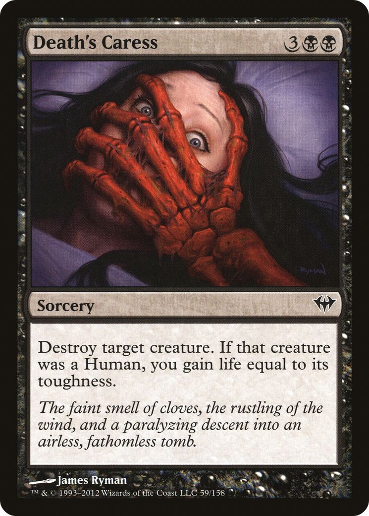Death's Caress (DKA-059) [Dark Ascension] MTG Single Wizards of the Coast