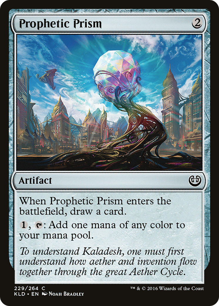 Prophetic Prism (KLD-229) [Kaladesh] MTG Single Wizards of the Coast