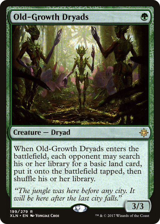 Old-Growth Dryads (XLN-199) [Ixalan] MTG Single Wizards of the Coast
