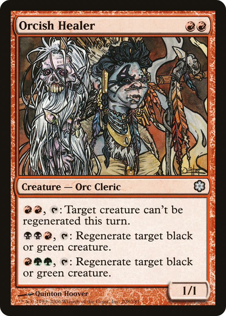 Orcish Healer (CTD-208) [Misc] Coldsnap Theme Decks MTG Single Wizards of the Coast