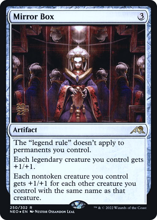 Mirror Box (PRE-250) [Kamigawa: Neon Dynasty Promos] Foil MTG Single Wizards of the Coast