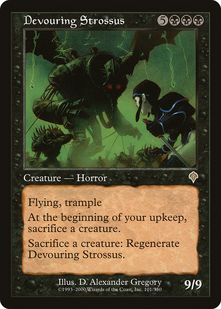 Devouring Strossus (INV-101) [Invasion] MTG Single Wizards of the Coast