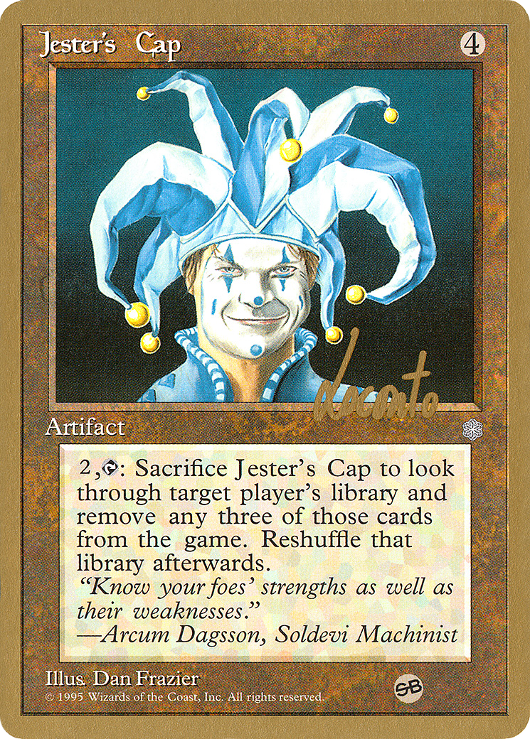Jester's Cap - 1996 Michael Loconto (ICE) (SB) (WCD-) [Misc] Pro Tour Collector Set MTG Single Wizards of the Coast