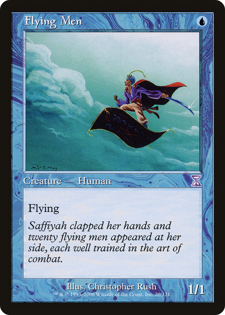 Flying Men (TSB-020) [Time Spiral Timeshifted] Foil MTG Single Wizards of the Coast