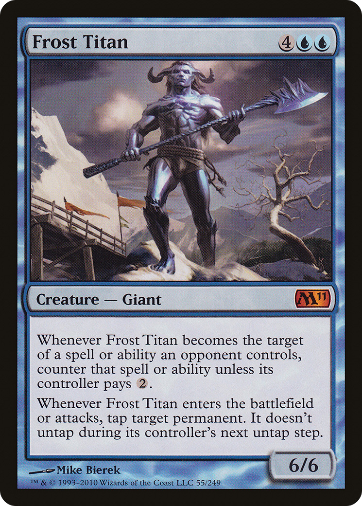 Frost Titan [Magic 2011] MTG Single Magic: The Gathering