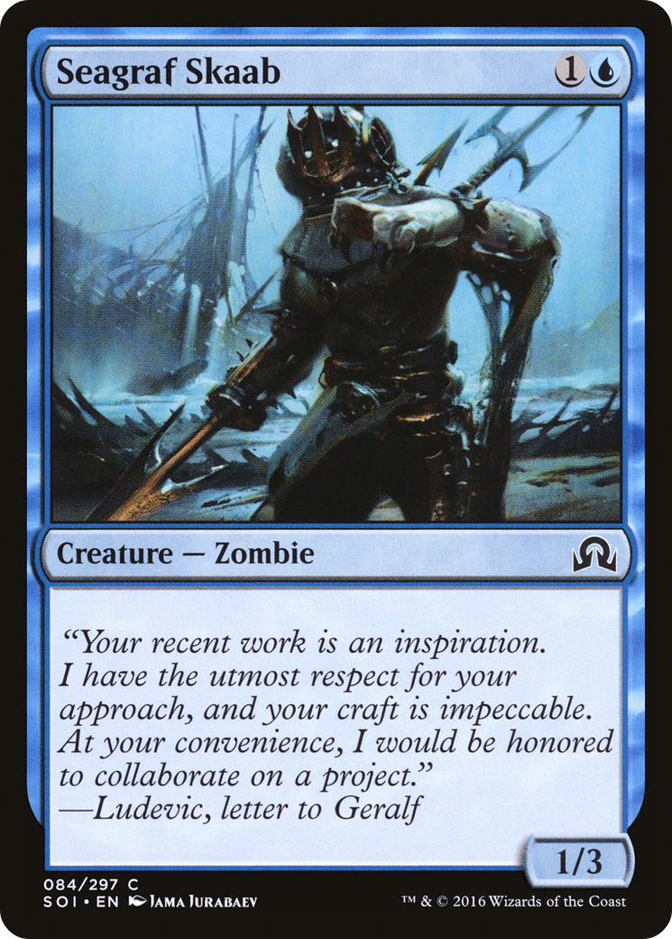 Seagraf Skaab (SOI-084) [Shadows over Innistrad] Foil MTG Single Wizards of the Coast