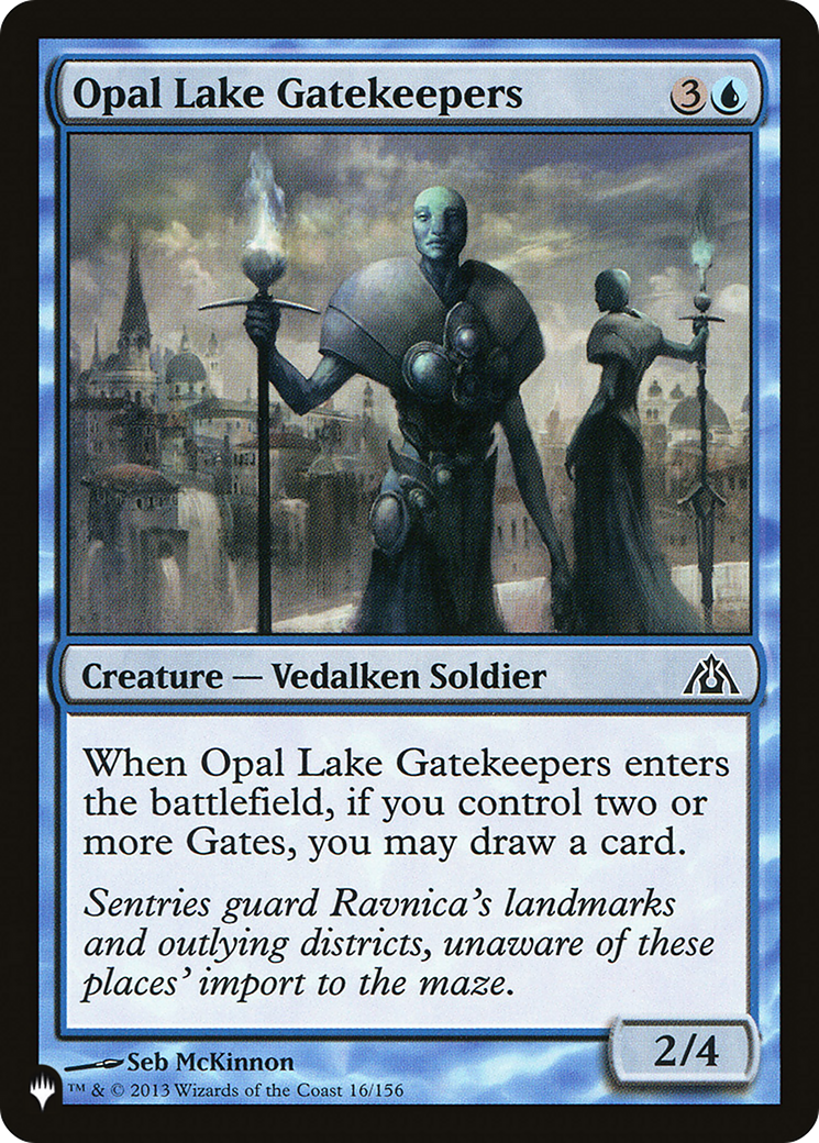 Opal Lake Gatekeepers (LIST-DGM-16) [Mystery Booster] The List MTG Single Wizards of the Coast