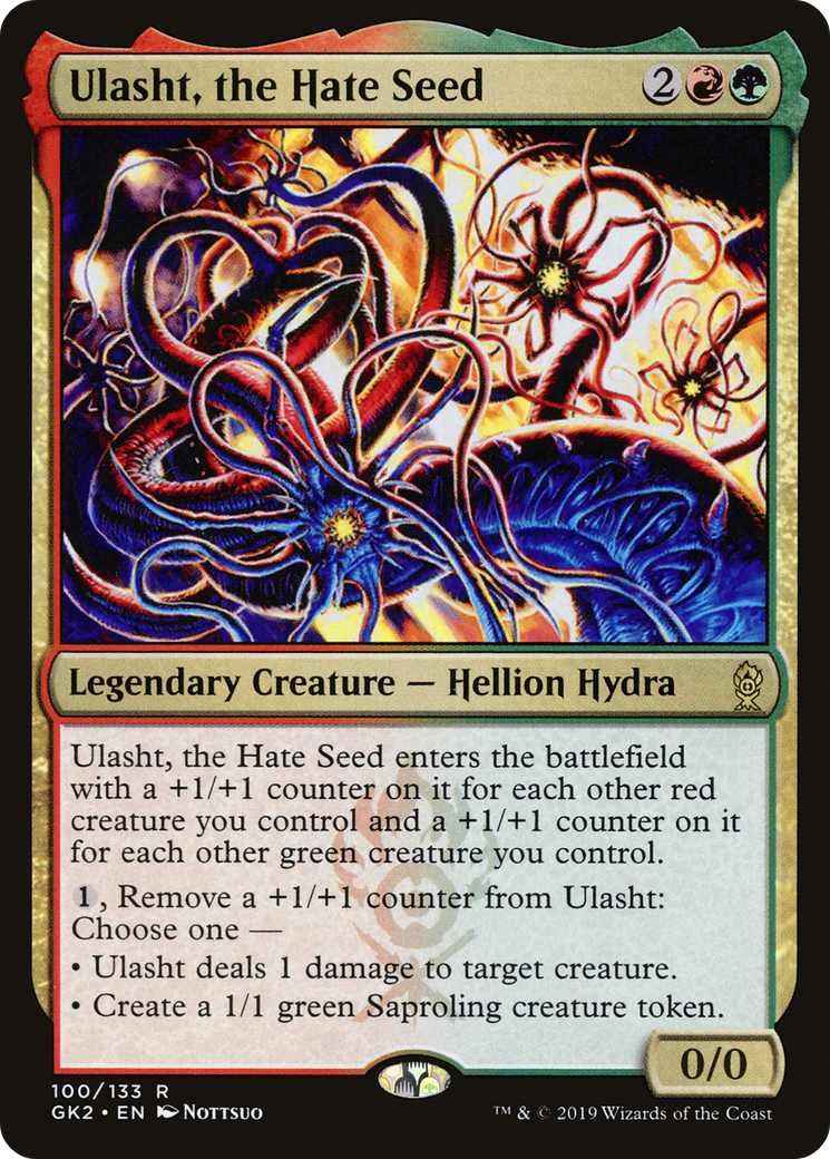 Ulasht, the Hate Seed (GK2-100) [Misc] RNA Guild Kit MTG Single Wizards of the Coast