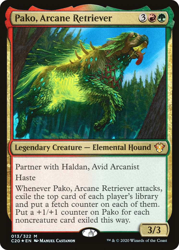 Pako, Arcane Retriever (C20-013) [Commander 2020] MTG Single Wizards of the Coast