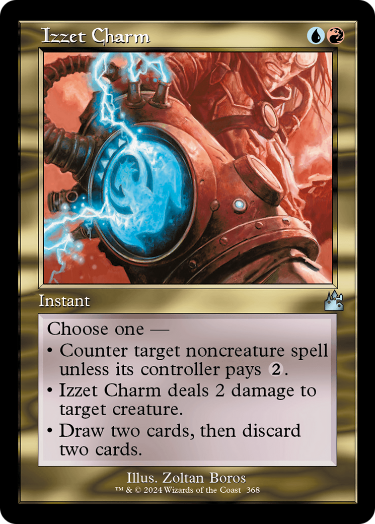 Izzet Charm (RVR-368) [Ravnica Remastered] Foil MTG Single Wizards of the Coast