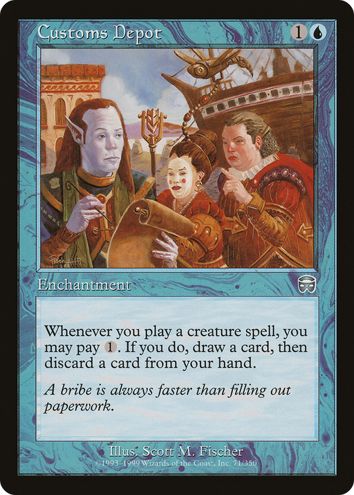 Customs Depot (MMQ-071) [Mercadian Masques] MTG Single Wizards of the Coast