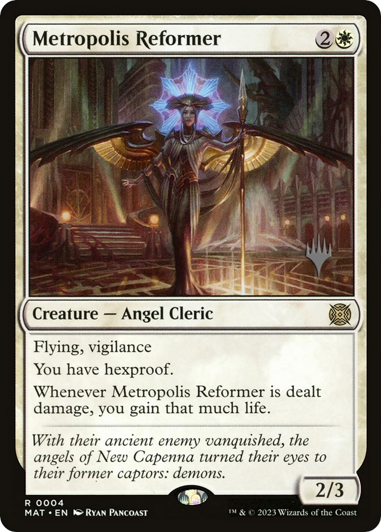 Metropolis Reformer (PPMKM-004) [March of the Machine: The Aftermath Promos] MTG Single Wizards of the Coast
