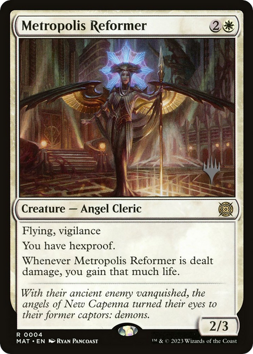 Metropolis Reformer (PPMKM-004) [March of the Machine: The Aftermath Promos] MTG Single Wizards of the Coast
