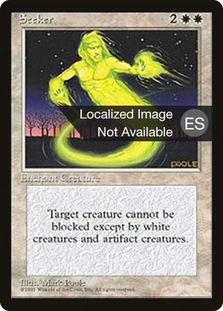 Seeker (4BB-049) [Fourth Edition Foreign Black Border] MTG Single Wizards of the Coast