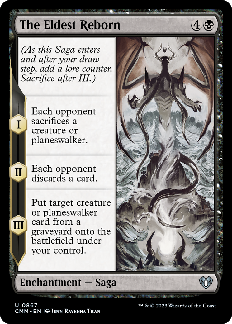 The Eldest Reborn (CMM-867) [Commander Masters] MTG Single Wizards of the Coast